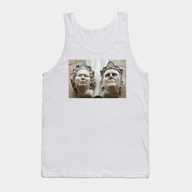 Queen Elizabeth & Prince Philip Tank Top by Ludwig Wagner